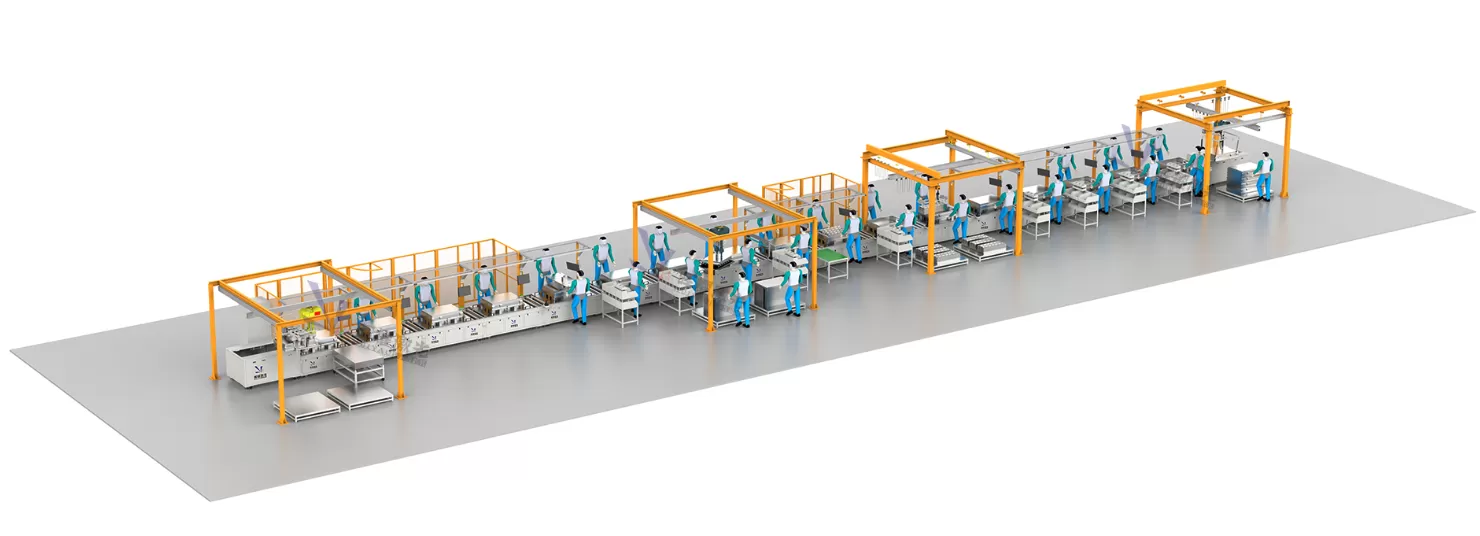 Prismatic Battery PACK Assembly Production Line